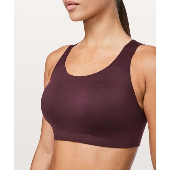 Lululemon Enlite Dark Adobe Cross Back High Support Sports Bra 34DD - Picture 2 of 7